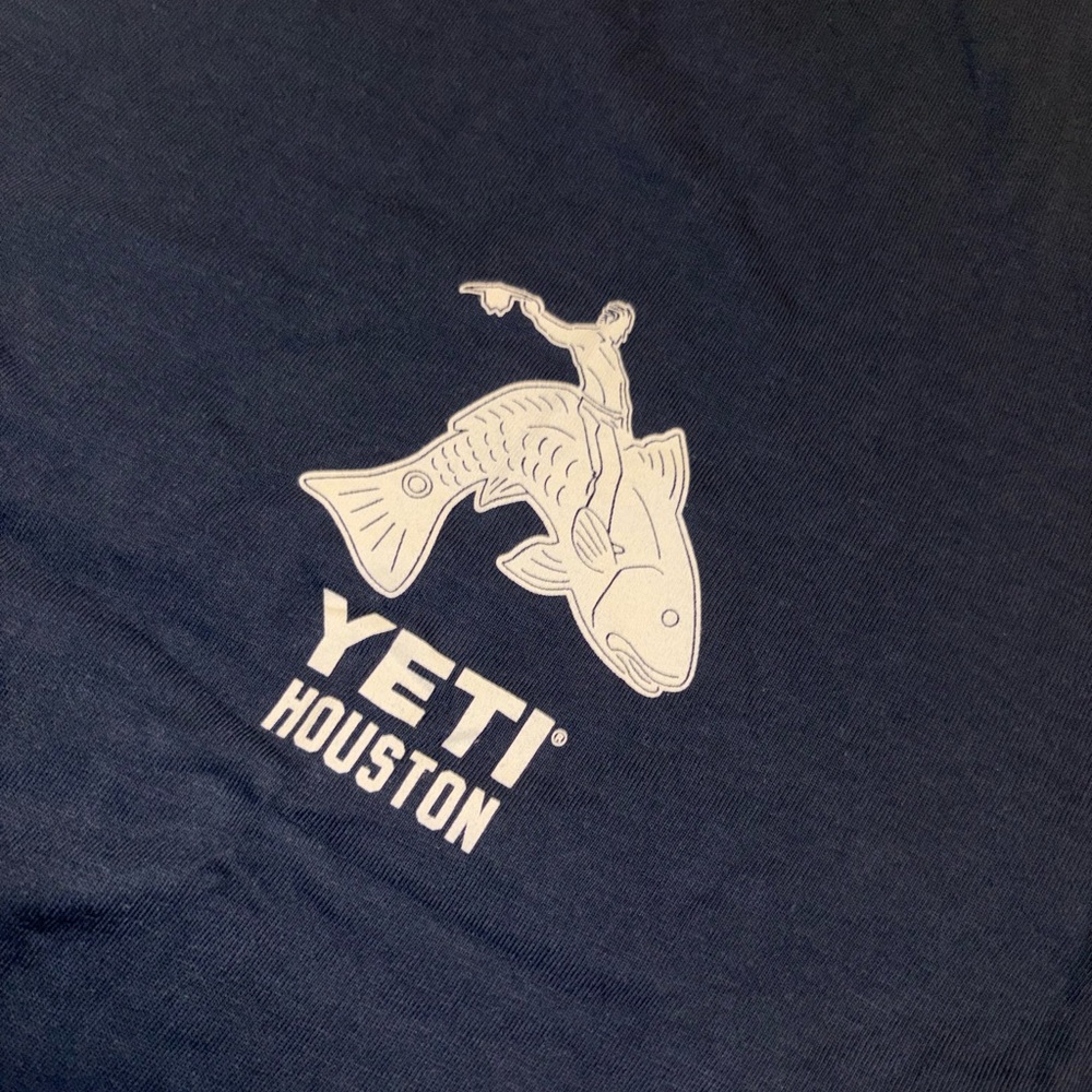 Yeti Redfish cowboy houston T shirt - Picture 2 of 4